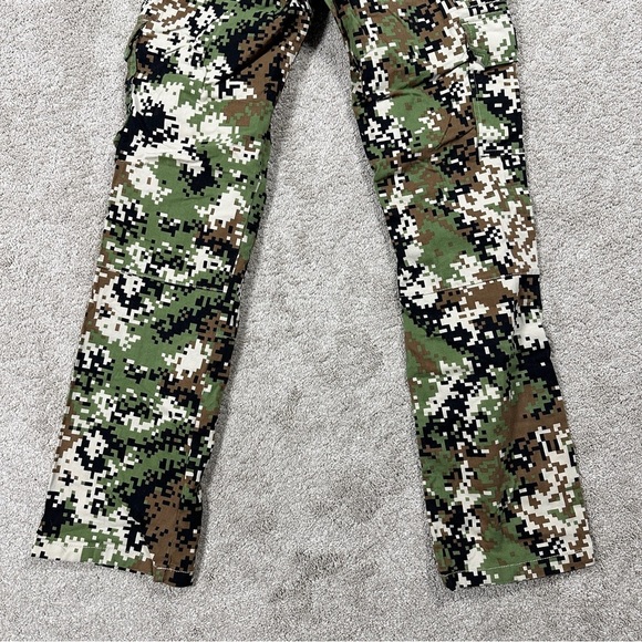 Dogg Supply by Snoop Dogg Men’s Pull On Elastic Waist Cargo Pants Army Camo XS - Picture 8 of 15